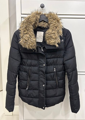 Bershka Kürklü Mont - Görsel 6