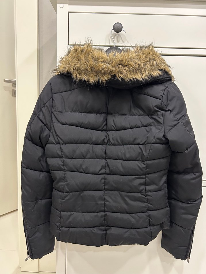 Bershka Kürklü Mont - Görsel 5