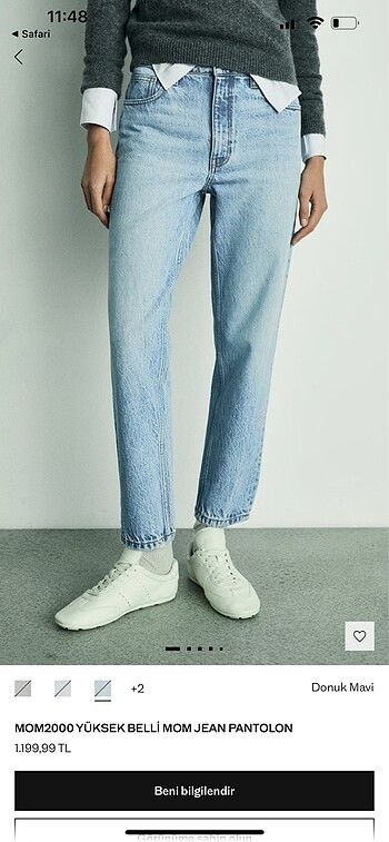 Mango mom jean mom2000 - Görsel 3
