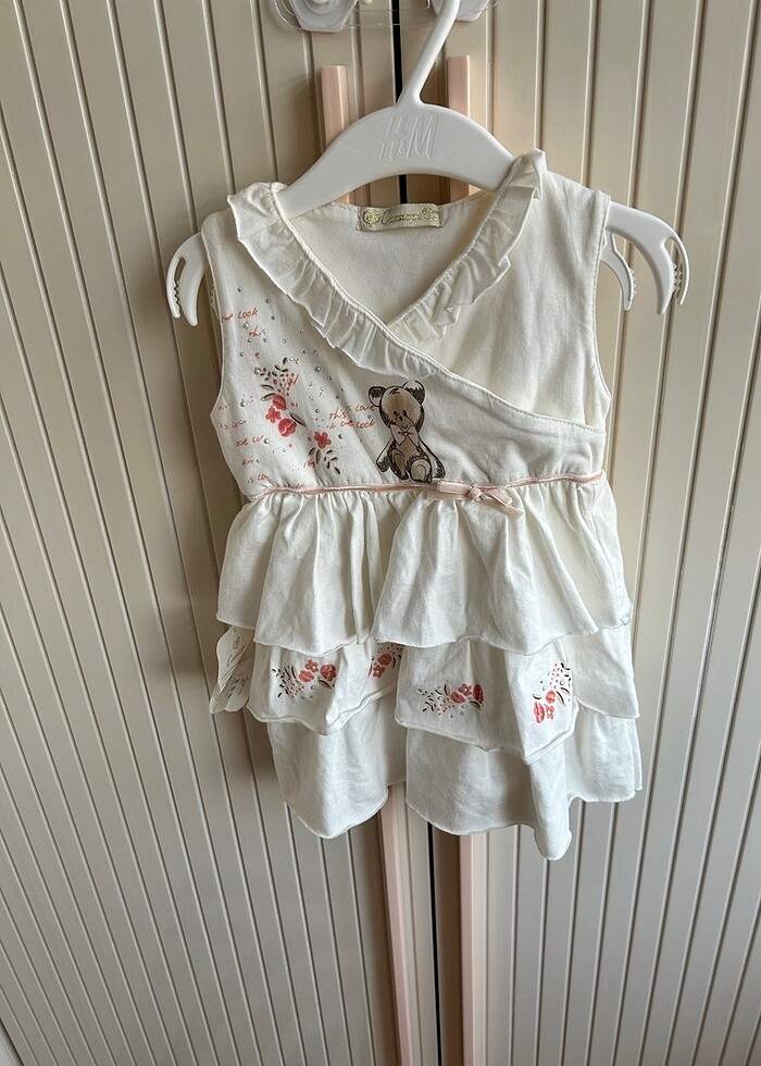 Kız Bebek Elbise Etiketli - Görsel 2