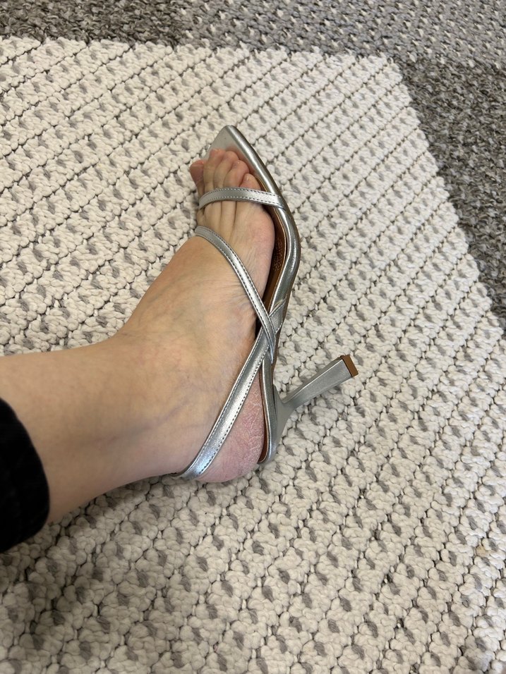 Lcw Gümüş Topuklu Abiye Ayakkabı - Görsel 5