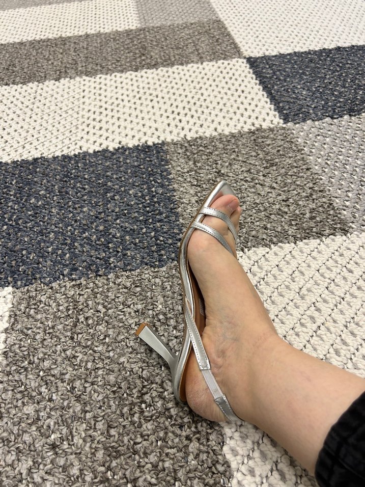 Lcw Gümüş Topuklu Abiye Ayakkabı - Görsel 4