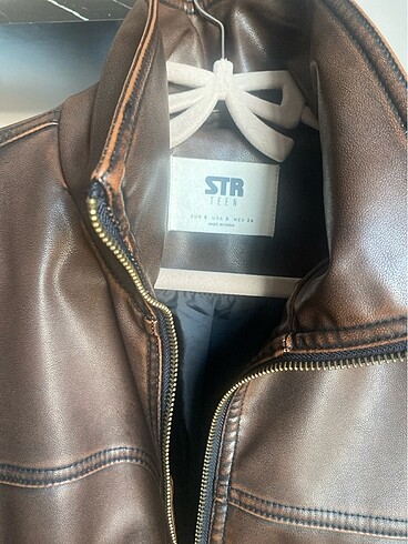s Beden Stradivarius deri ceket