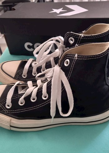 Siyah Kadın Spor Ayakkabı Elastik Bağcıklı  orjinal - Görsel 5