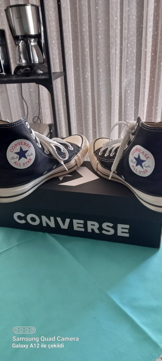 Siyah Kadın Spor Ayakkabı Elastik Bağcıklı  orjinal - Görsel 3