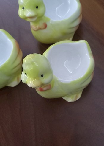 Sarı Pastel Renkli Ördek Figürleri - Görsel 5