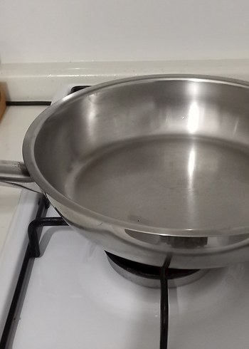 Gri Paslanmaz Çelik Tencere - Görsel 5