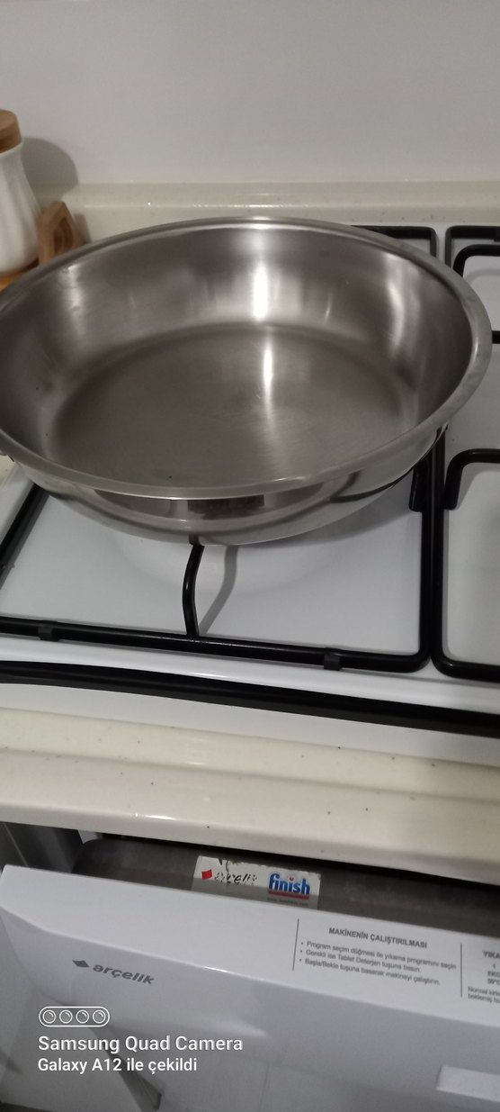 Gri Paslanmaz Çelik Tencere - Görsel 2