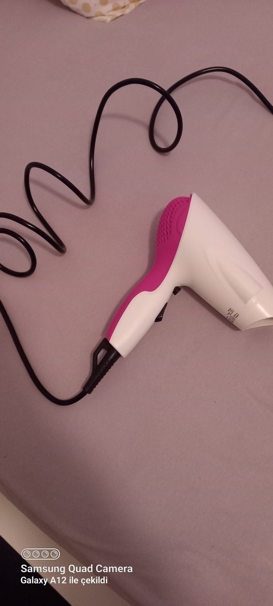 Pembe renkli saç kurutma makinesi - Görsel 2