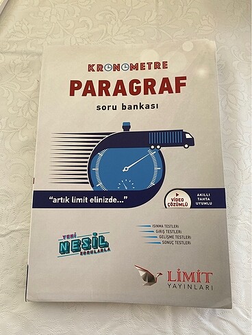 limit kronometre paragraf soru bankası