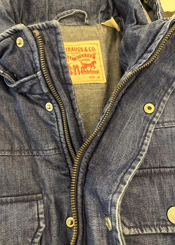 Levis Levi S Mavi Denim Kapusonlu Ceket