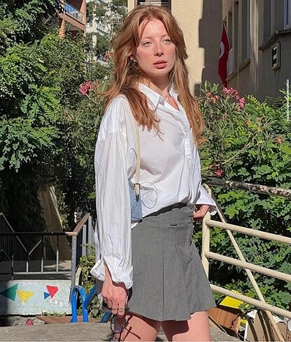 zara beyaz gömlek