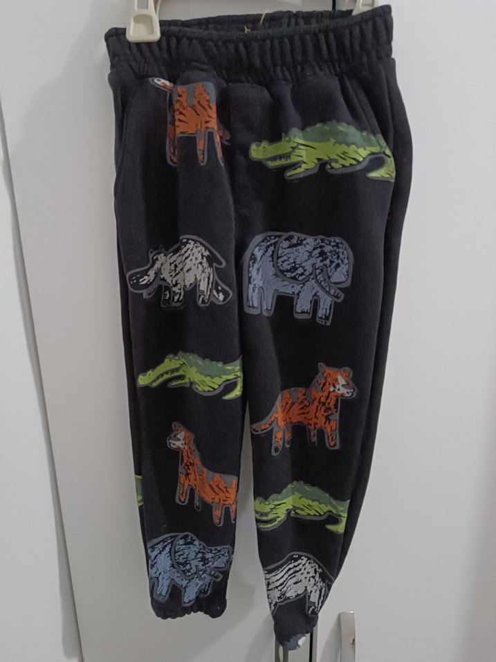 Desenli Erkek Çocuk Sweatshirt ve pantolon - Görsel 2