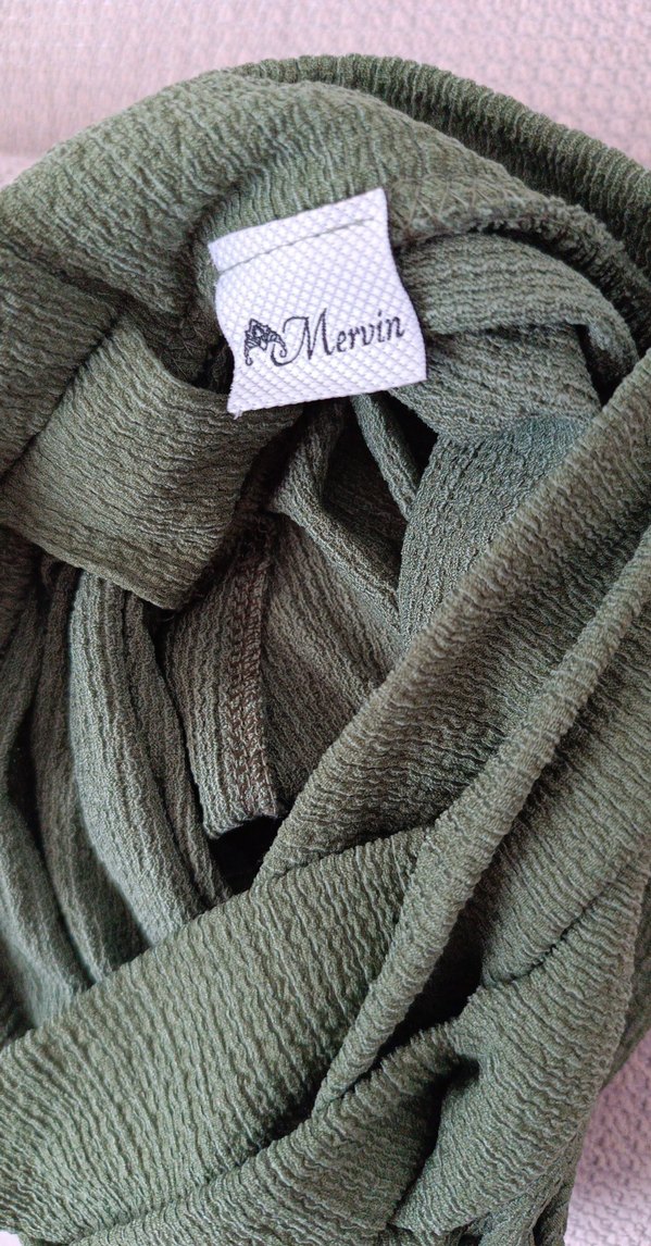 Bohem Tarzı Haki Çocuk Örgü bone - Görsel 4