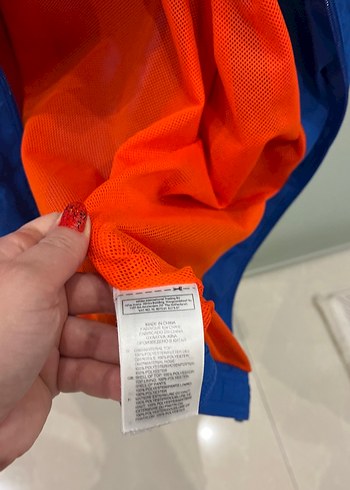 Mavi Adidas Erkek Spor Rüzgarlık Ceket - Görsel 5