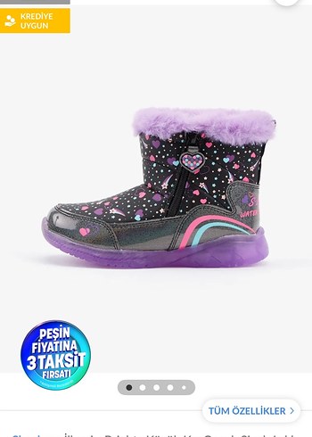 Skechers Kız çocuk skechers 25 numara ışıklı bot
