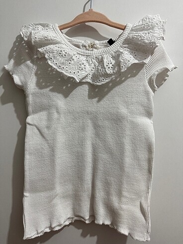 Kız çocuk bebe yaka tshirt