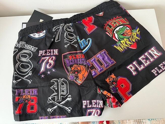 Orjinal philipp plein deniz şortu - Görsel 4