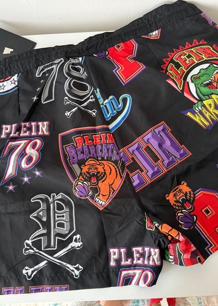 Orjinal philipp plein deniz şortu - Görsel 4