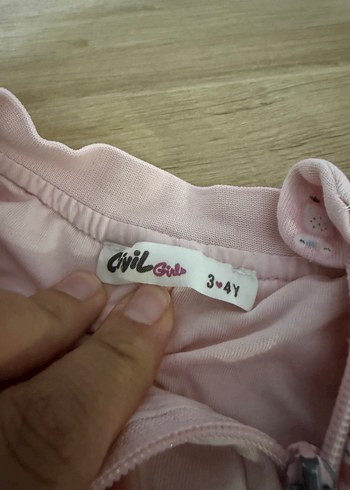 Civil Kız çocuk elyaf dolgulu uyku tulumu 2.5 tog