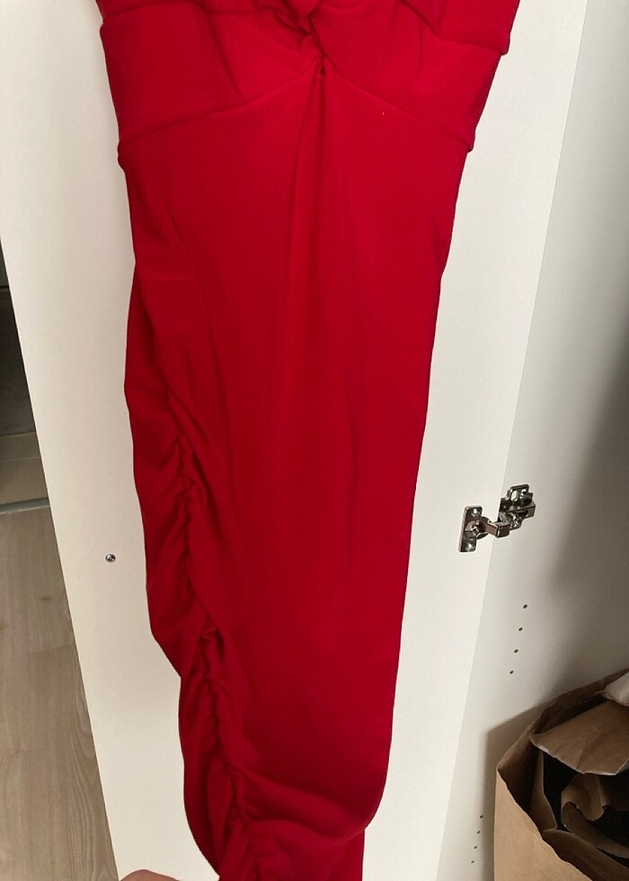 Büzgülü Elbise - Görsel 2