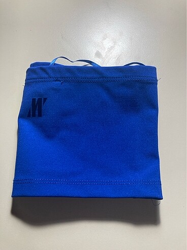xs Beden mavi Renk Crop mini