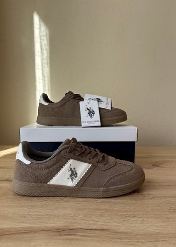 U.S Polo Assn. Kahverengi Suet Sneaker