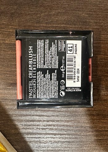 Pastel cream blush allık - Görsel 4