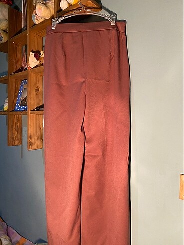 38 Beden bordo Renk palazzo pantolon
