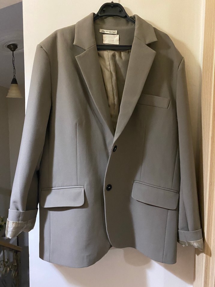 Gri Kadın Ofis  mai collection - Görsel 2