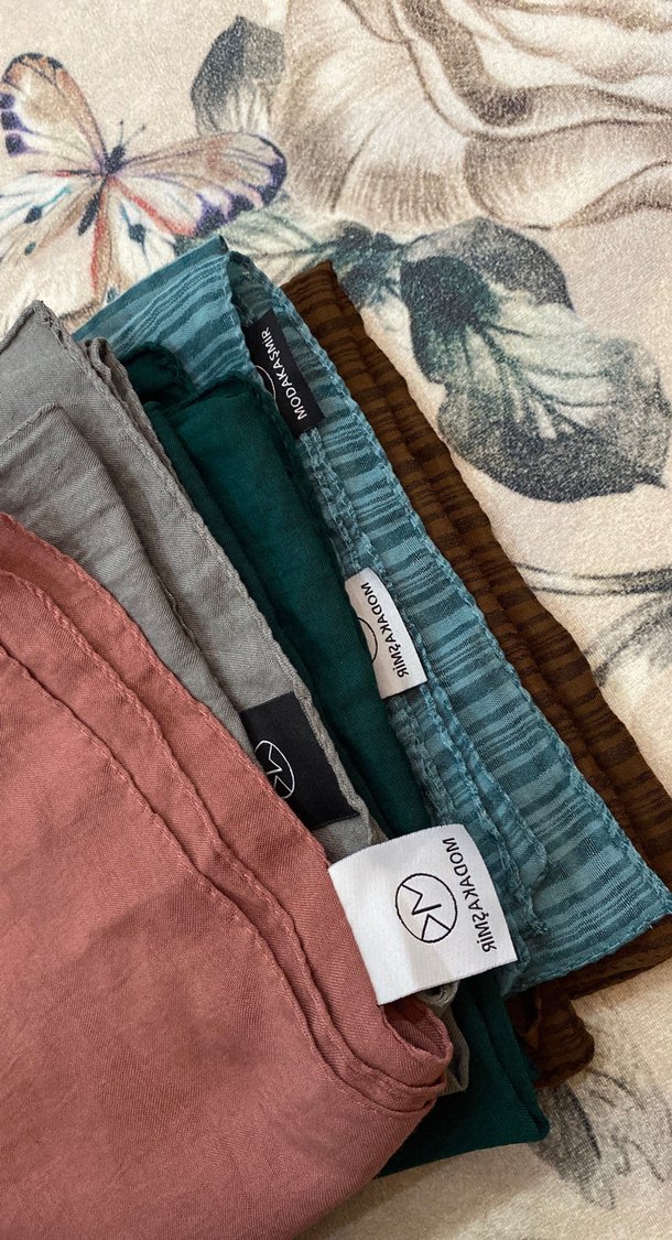 5 pamuk eşarp - Görsel 4