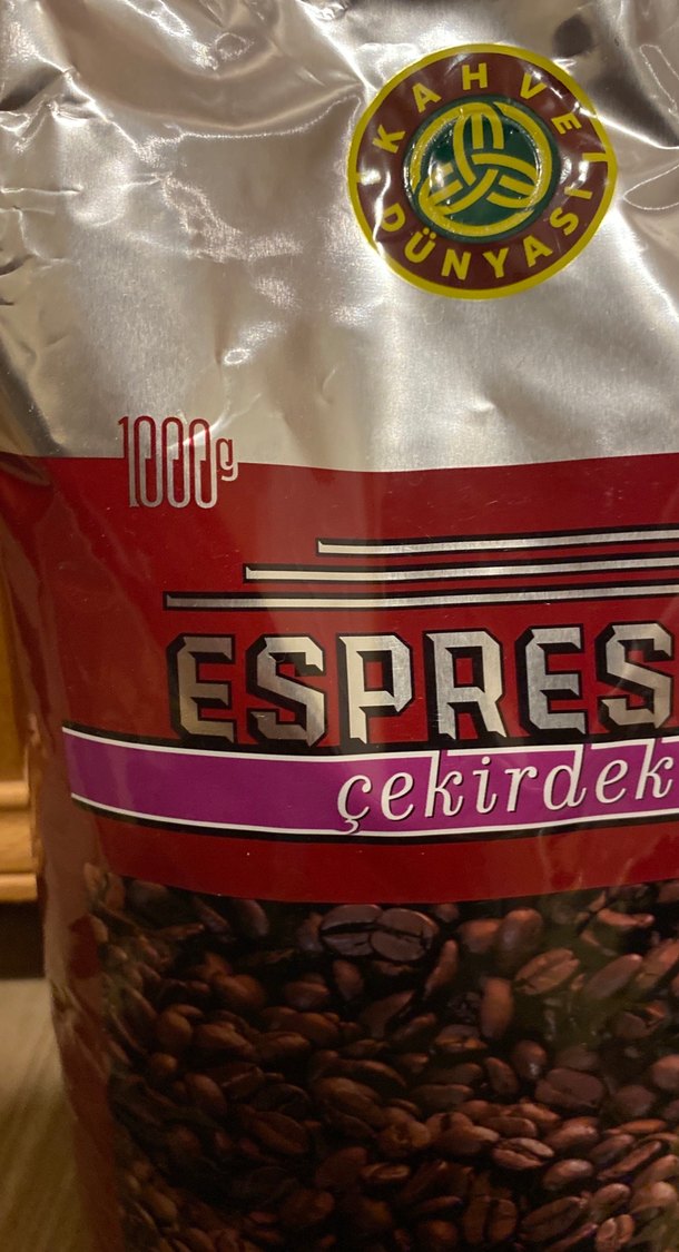 Kahve Dünyası Espresso Çekirdek Kahve 1000g - Görsel 2