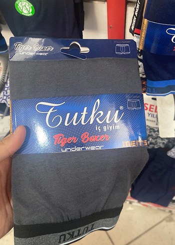 Diğer Tutku Gri Boxer İc Giyim