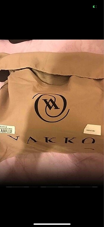 Beden kahverengi Renk Orjinal vakko çanta