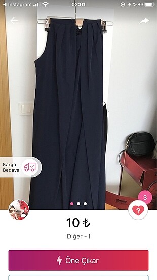 38 Beden siyah Renk Elbise/ yelek