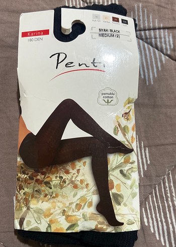 Penti Siyah 180 Den Kadin Tayt