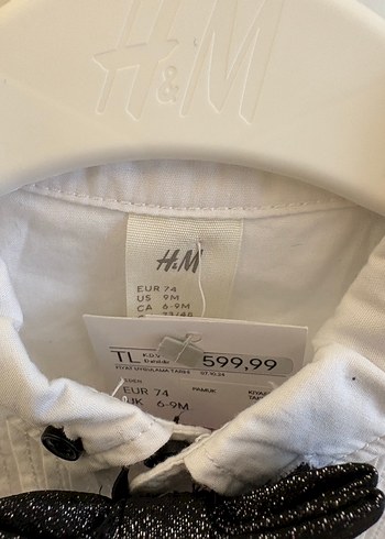 Hm erkek bebek gömlek - Görsel 3