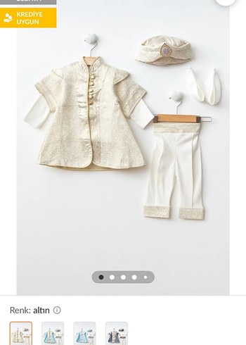 Erkek bebek Mevlüt sünnet takımı - Görsel 3