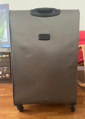  Beden haki Renk Fermuarlı XL Valiz