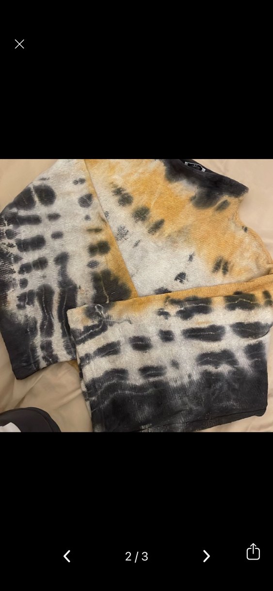 Bohem Batik Desenli Triko Kazak - Görsel 2