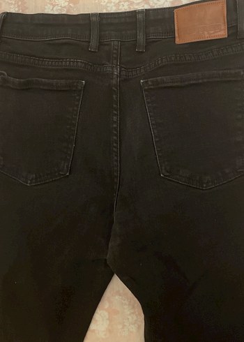 Siyah slim Fit Erkek Kot Pantolon - Görsel 2