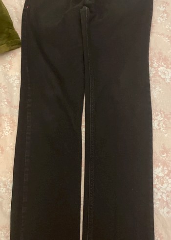 Siyah slim Fit Erkek Kot Pantolon - Görsel 3