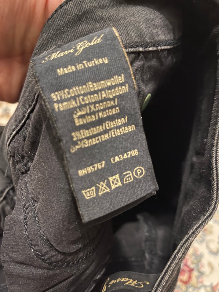 Mavi Gold serisi Siyah Dar Kesim Denim Jean — görsel 6/8