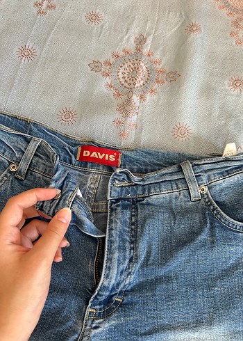 Davis düşük bel şort - Görsel 4