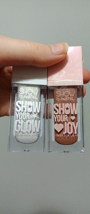 Pastel Likit Highlighter ve Allık/Bronzer