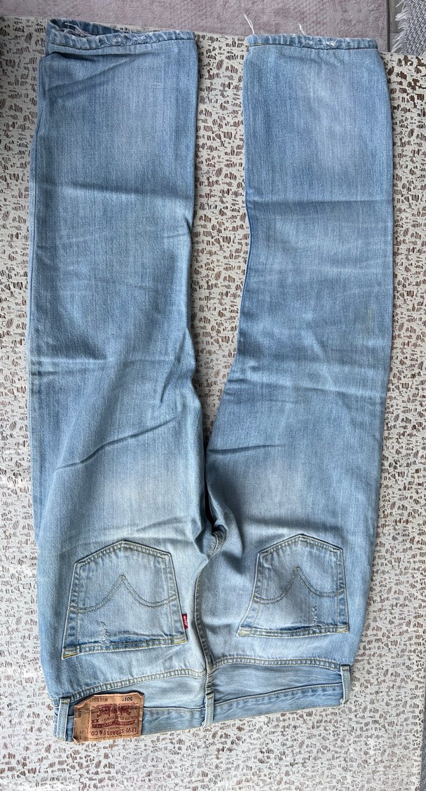 Levis Açık Mavi Denim Jean — görsel 3/4