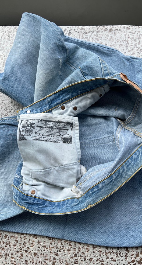 Levis Açık Mavi Denim Jean — görsel 4/4