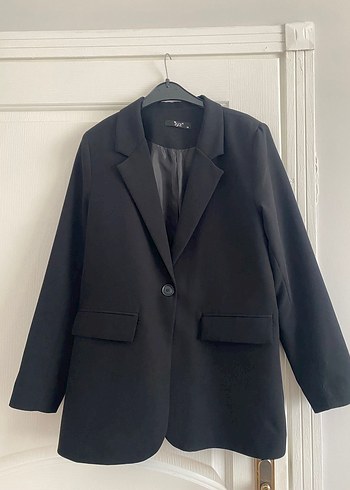 Zara Sik Siyah Tek Dugmeli Blazer Ceket