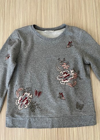 s Beden Colins Nakışlı Sweatshirt