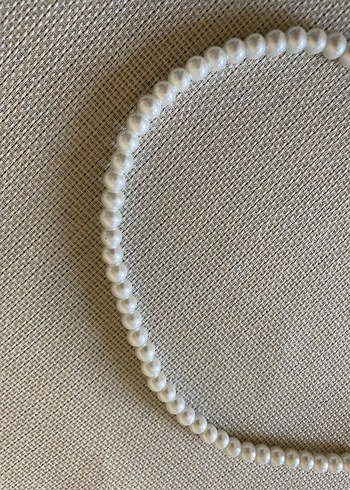 Accessorize Beyaz Boncuklu Midi Kadın Kolye